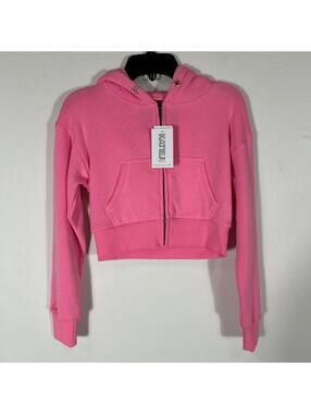 $70 KatieJnyc Girls' Dylan Zip Hoodie - Big Kid SM
